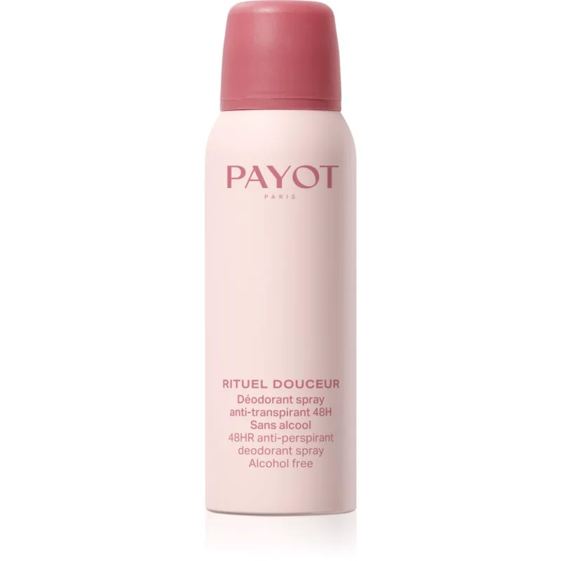 Payot Rituel Douceur 48HR Anti-Perspirant Deodorant Spray Alcohol Free αποσμητικό αντιιδρωτικό σε σπρέι χωρίς αλκοόλ 125 μλ