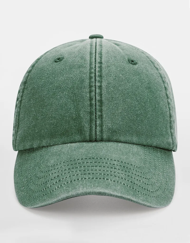 Καπέλο Jockey B655 Beechfield Low Profile Vintage Cap Vintage Bottle Green