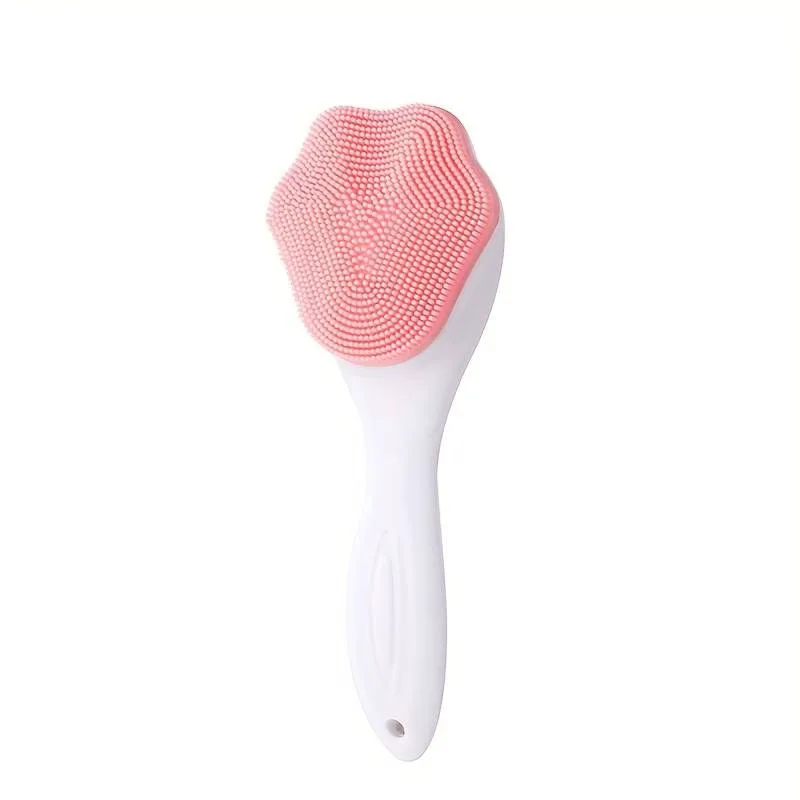 Bobby Warren Silicone Face Scrubber Exfoliating Brush - Ροζ
