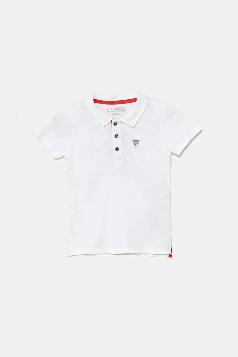 Guess Παιδικά βαμβακερά μπλουζάκια πόλο Guess