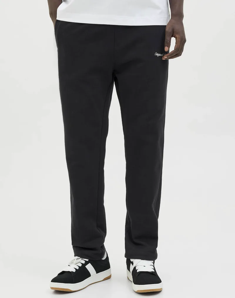 JACK&JONES JPSTKANE NORREBRO SWEAT PANTS NOOS 12282553-BLACK Black