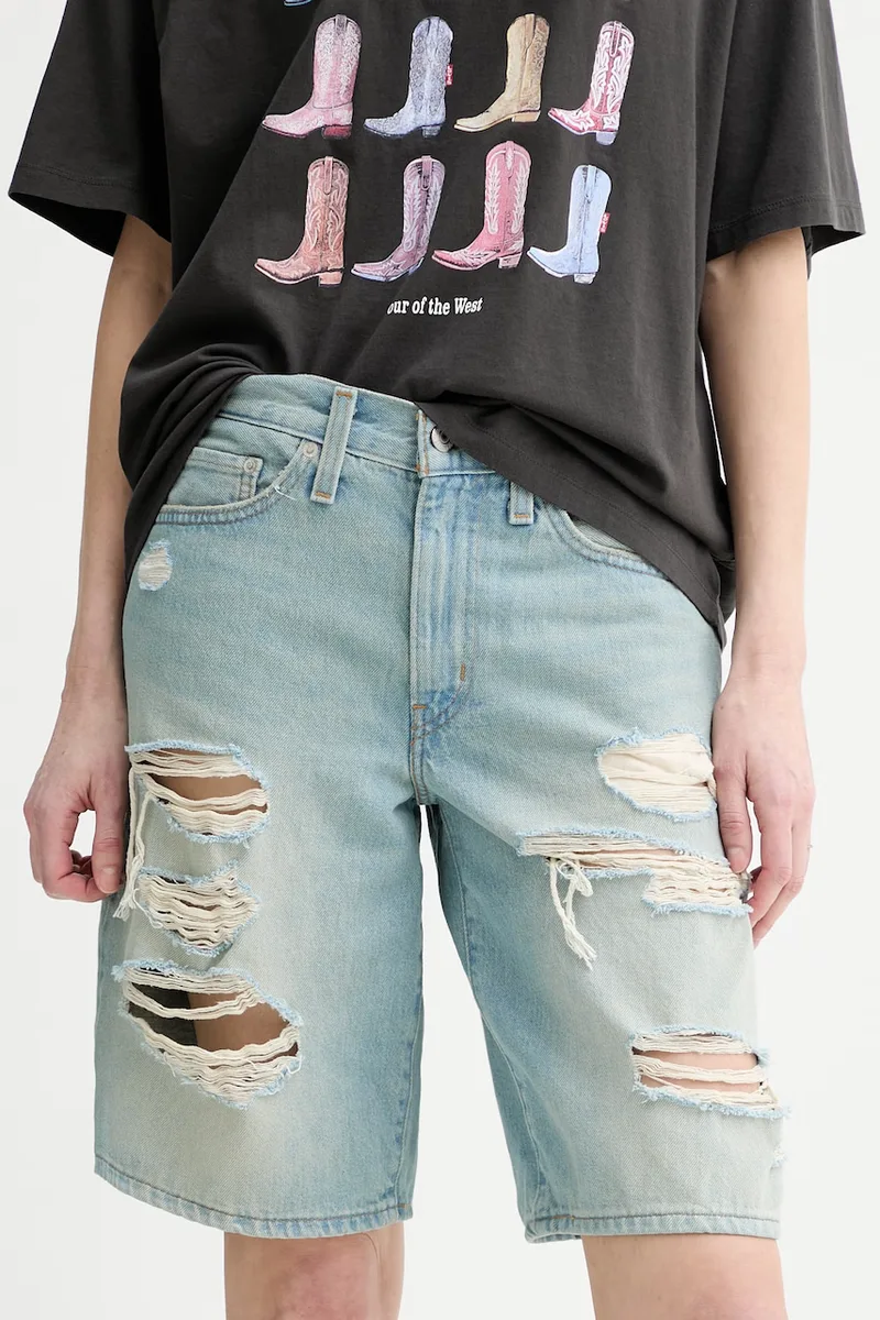 Τζιν σορτς Levi's MIDDY JORT