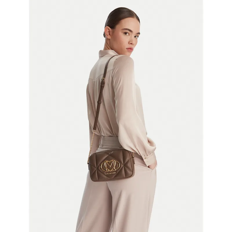 Τσάντα LOVE MOSCHINO JC4038PP1OLC0203 Καφέ