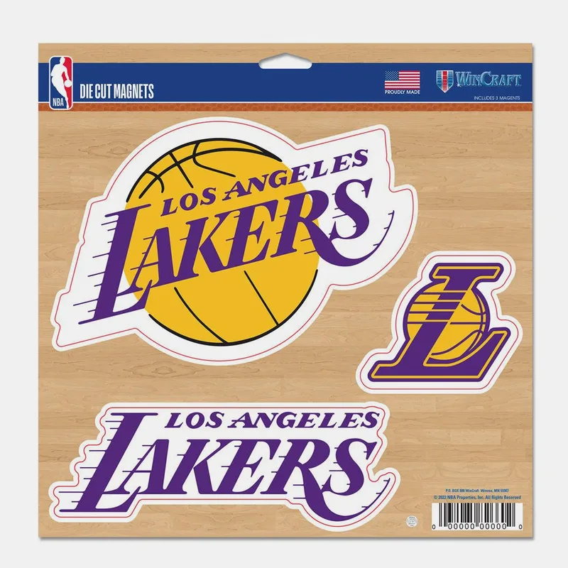 Wincraft Nba Fan Mag 11X11 La Lakers (9000179126_30781)