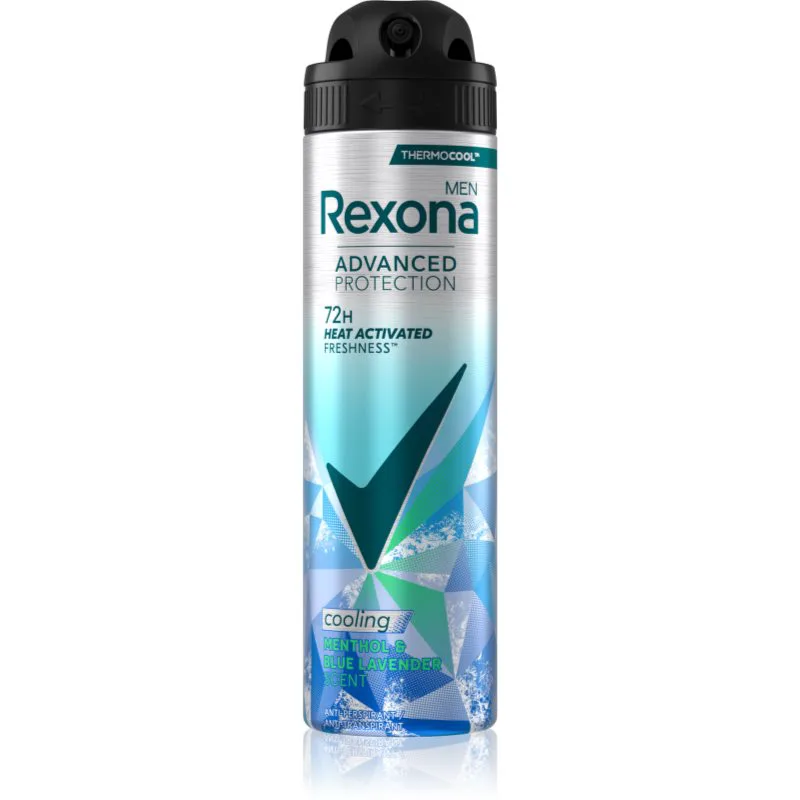 Rexona Men Advanced Protection Menthol & Blue Lavender αποσμητικό σπρέι 150 ml