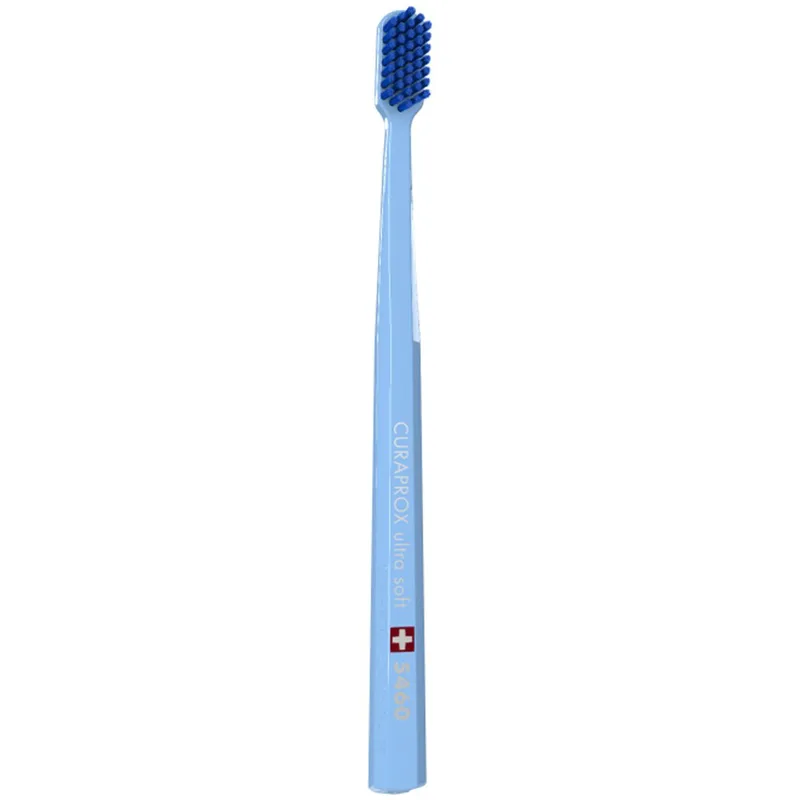 Curaprox CS 5460 Ultra Soft Οδοντόβουρτσα με Εξαιρετικά Απαλές & Ανθεκτικές Τρίχες Curen για Αποτελεσματικό Καθαρισμό 1 Τεμάχιο - Γαλάζιο/ Μπλε