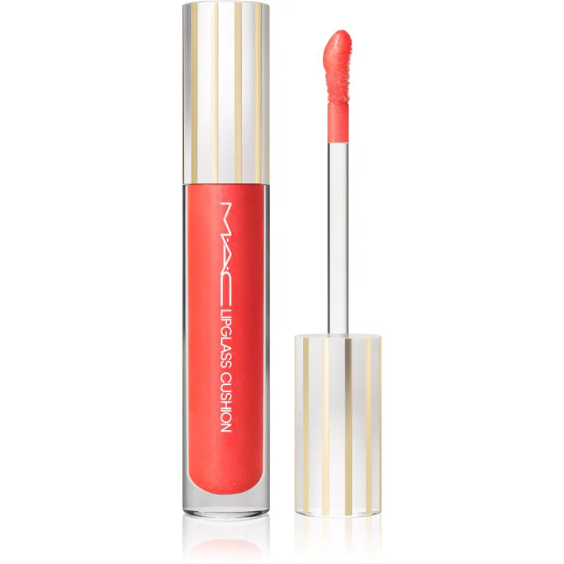 MAC Cosmetics Lipglass Cushion High-Pigment Oil Χρωματισμένο έλαιο χειλιών απόχρωση Slippery 5 ml