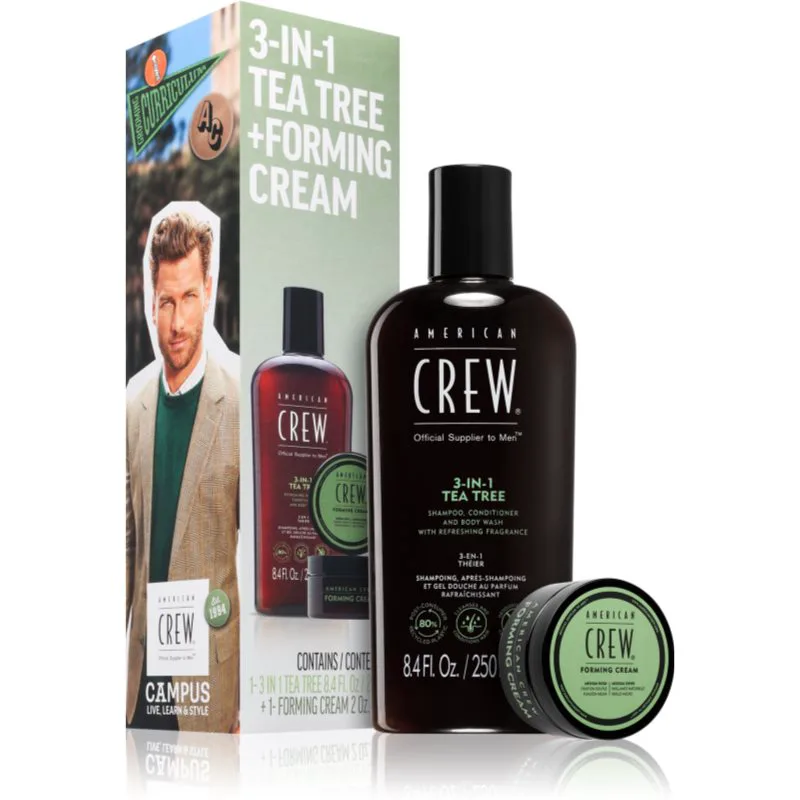 American Crew Duo Kit 1 σετ για το styling των μαλλιών για άντρες