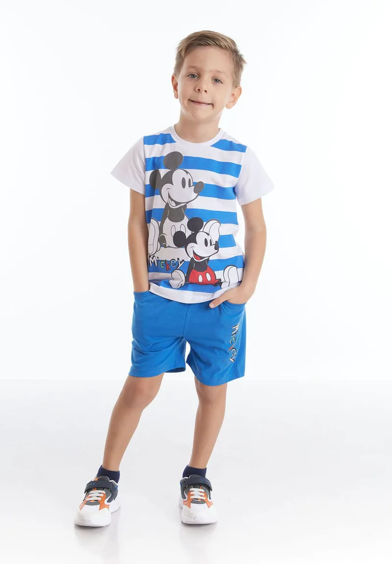 Disney Σετ μπλούζα με σορτσάκι Oh Mickey MC19455