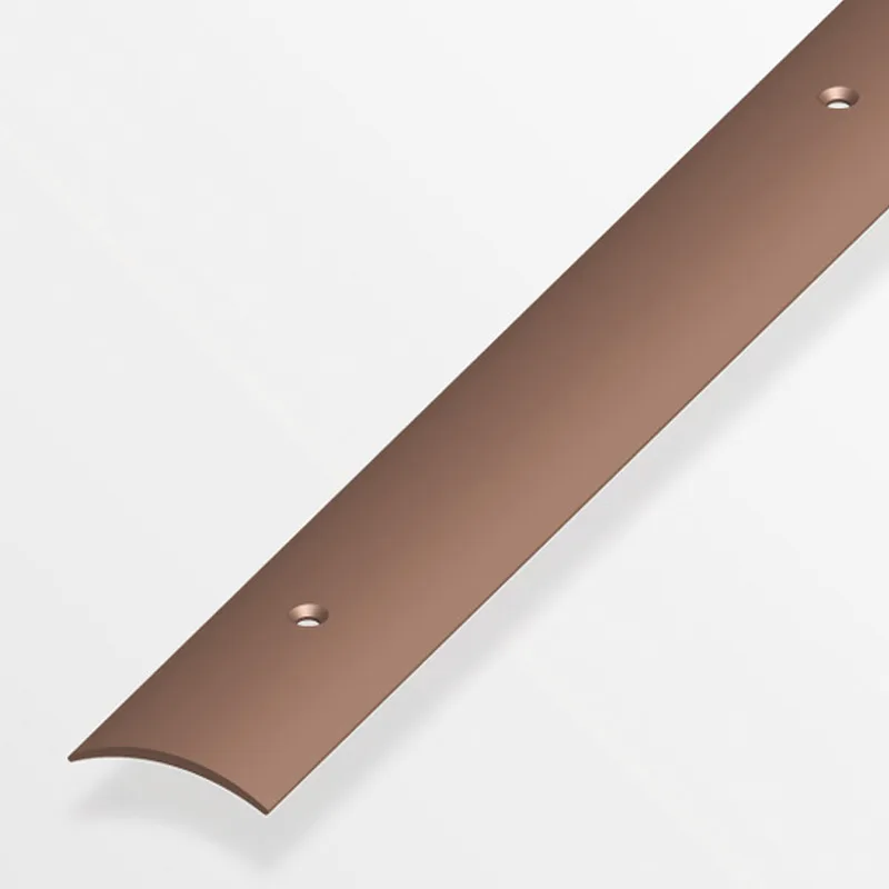 Προφίλ Ένωσης Δαπέδων Βιδωτό Γκρι/Μπεζ PVC 30x5mm 1m