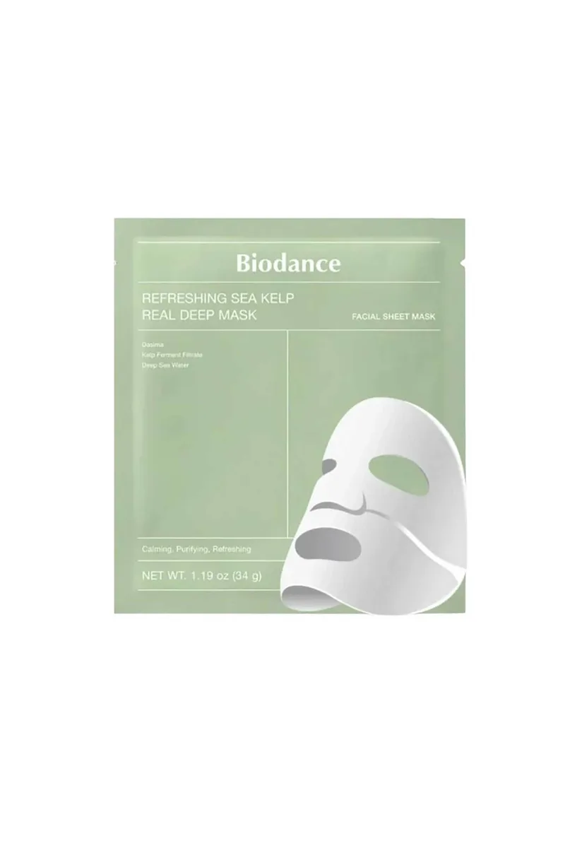 Biodance Refrsehing Sea Kelp Real Mask - Μάσκα Για Καταπράυνση 34 gr - 8809891184569