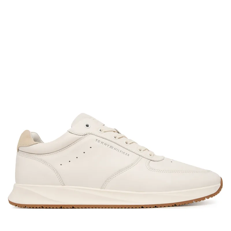 Αθλητικά Tommy Hilfiger Newport Lth FM0FM05871 Λευκό