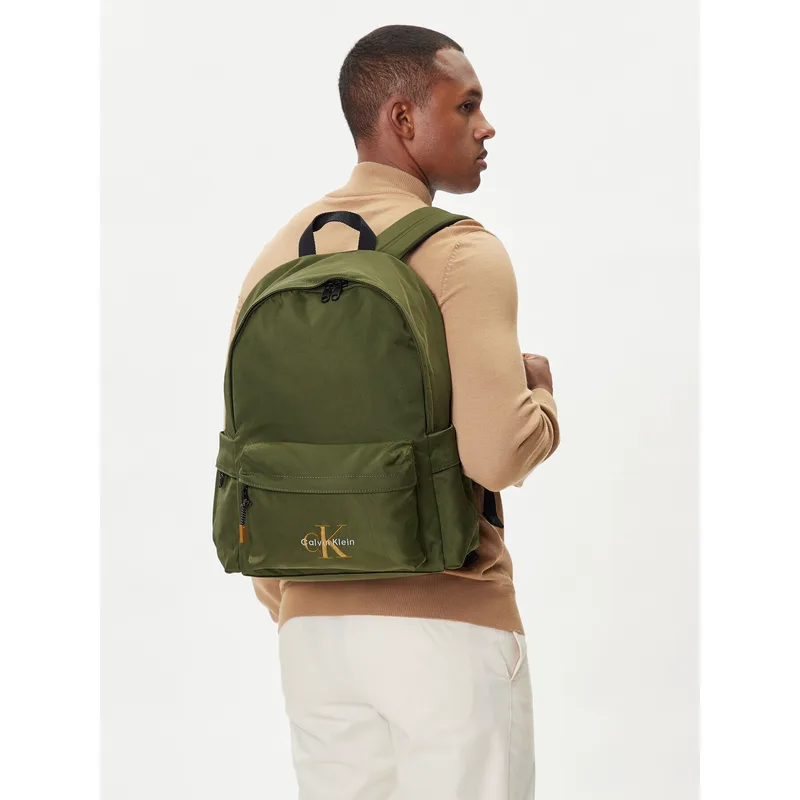 Σακίδιο Calvin Klein Bold Round Backpack LV04D3114G Πράσινο