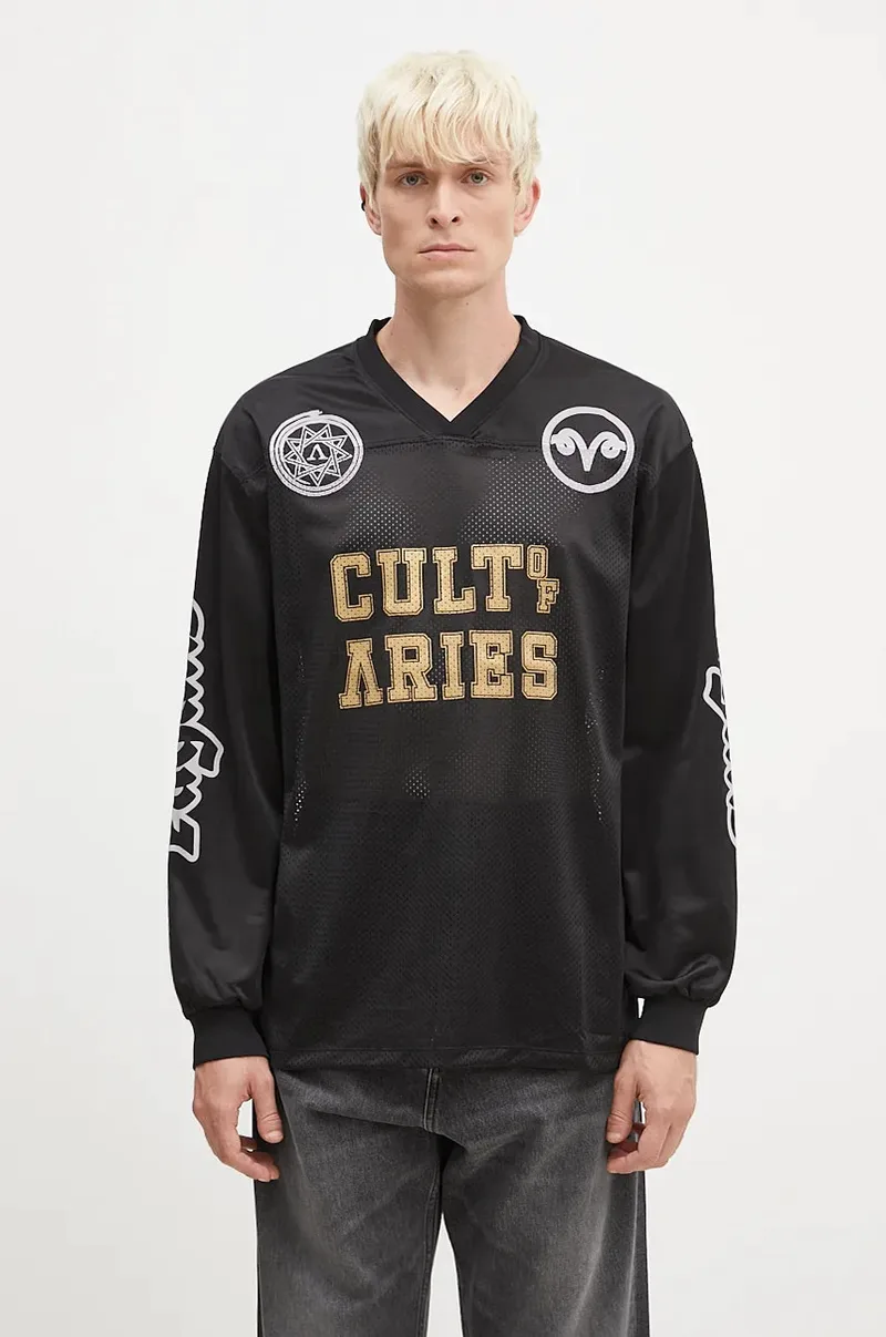Longsleeve Aries Cult Leader Airtex Longsleeve Tee