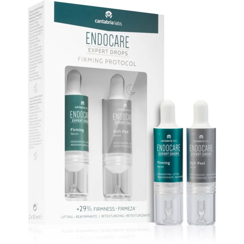 Endocare Expert Drops λειαντικός ορός για ενίσχυση επιδερμίδας πρόσωπου 2x10 ml