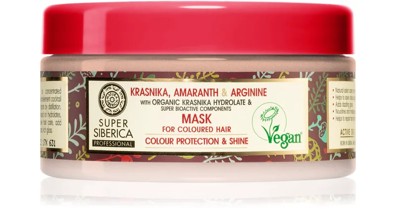 Natura Siberica Kamchatka Cranberry Hair Mask for Dyed Hair 400ml