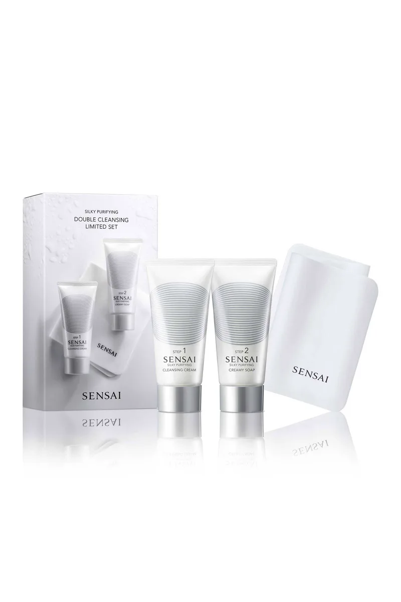 Sensai Silky Purifying Double Cleansing Set - 70987