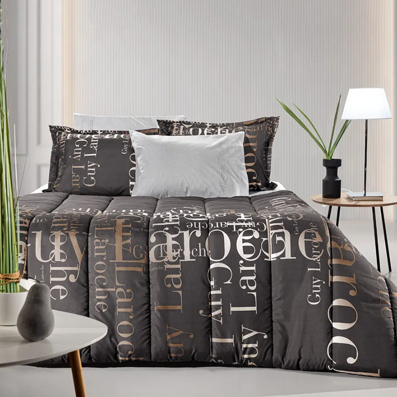 Πάπλωμα Υπέρδιπλο (220x240) Guy Laroche Instyle Choco