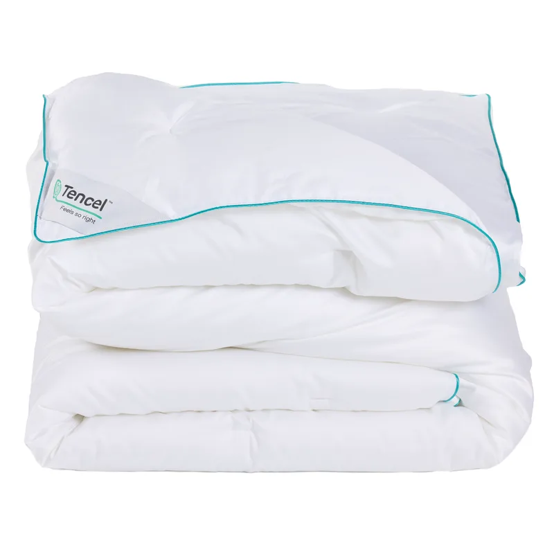 Πάπλωμα Tencel King Size 240x260εκ. Comfort 1429 Λευκό Das Home (Ύφασμα: Microfiber, Χρώμα: Λευκό, Μέγεθος: King Size) - Das Home - 421910301429