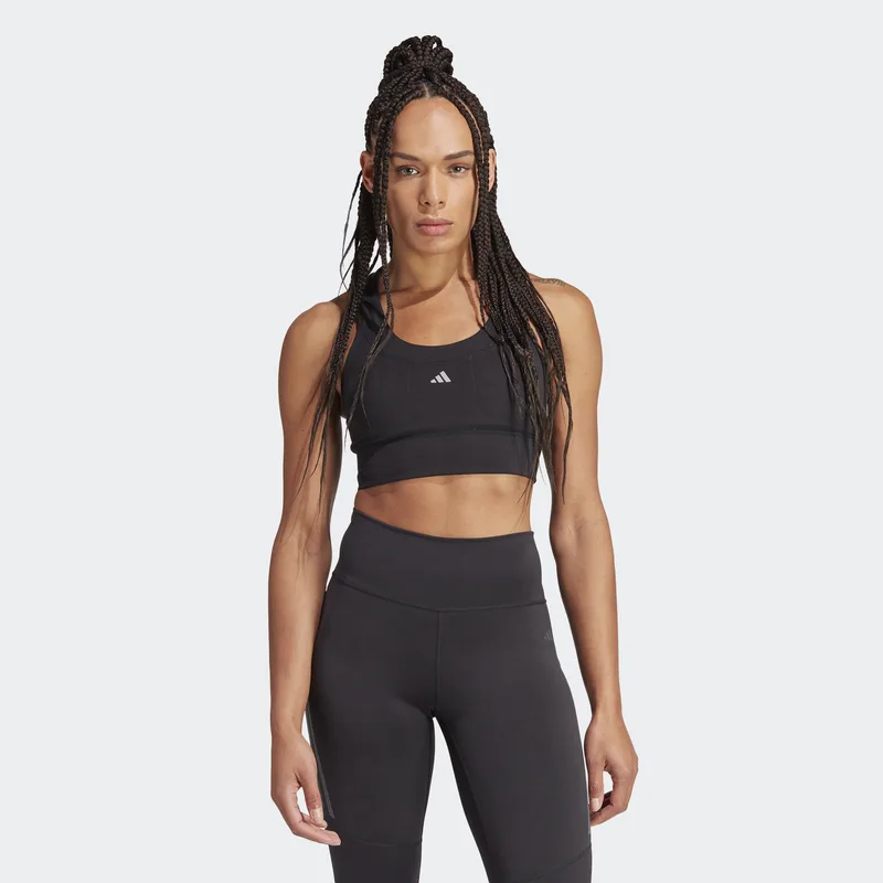 adidas Run Pocket Medium-Support Γυναικείο Αθλητικό Μπουστάκι (9000170366_1469)