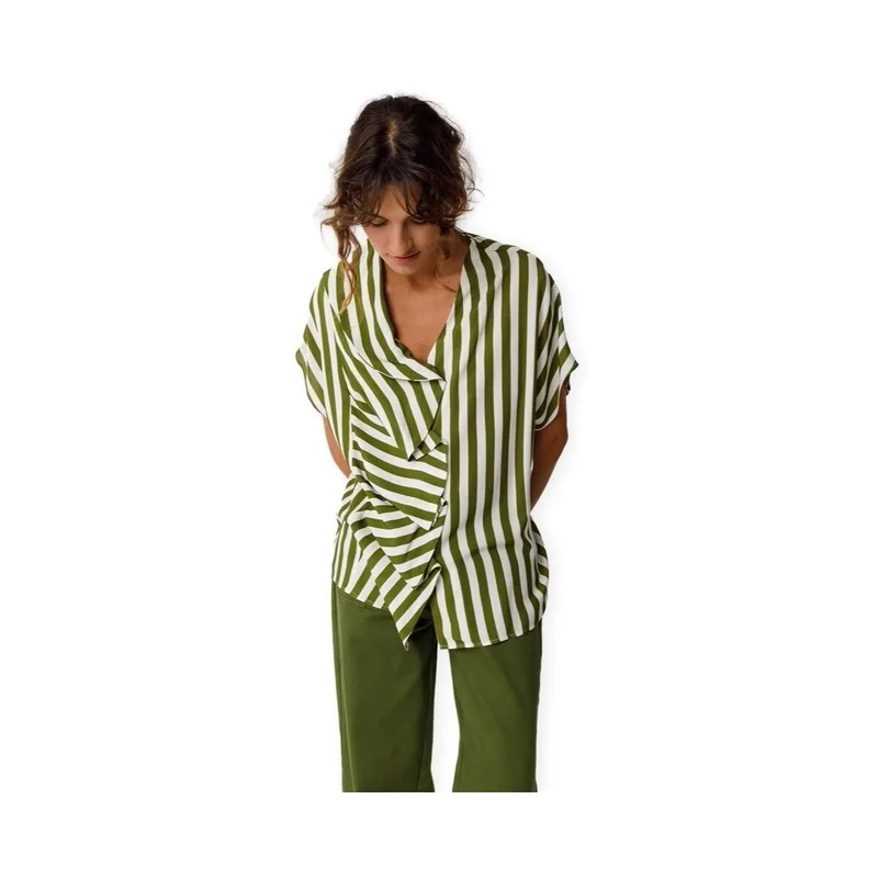 Μπλούζα Skfk Kaua Shirt - Stripes Green