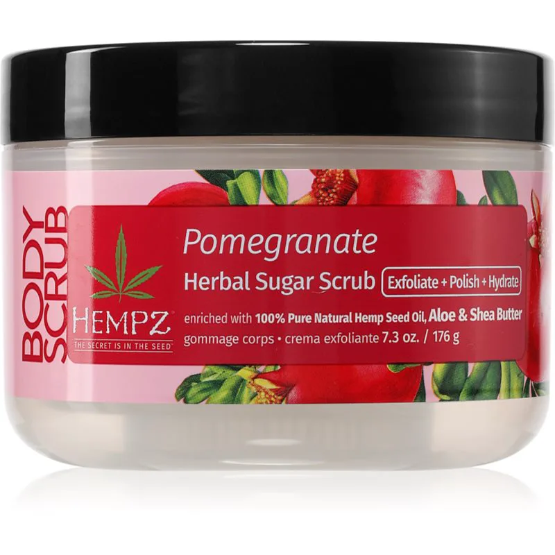 HEMPZ Pomegranate Scrub σώματος 176 γρ