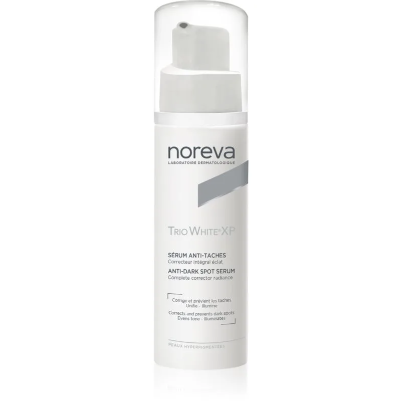 Noreva Trio White XP Anti-Dark Spot Serum ξανοιχτικός διορθωτικός ορός κατά των χρωστικών κηλίδων 30 ml