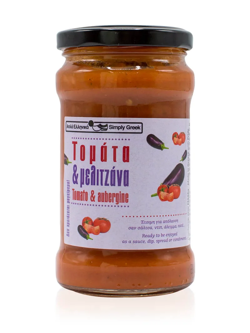 Σάλτσα τομάτα & μελιτζάνα "Simply Greek" 280g>