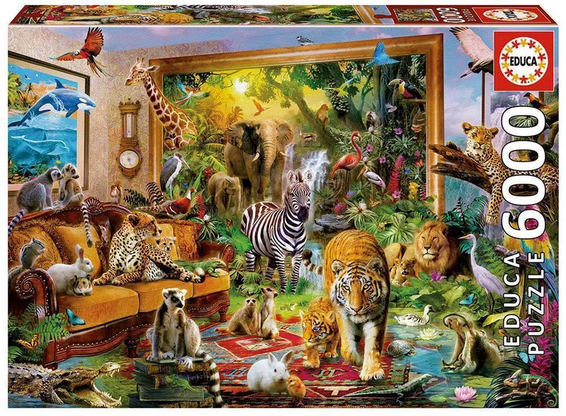 EDUCA PUZZLE ENTERING THE BEDROOM 6000TMX (Π.017.679)