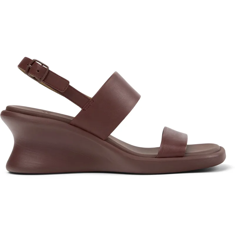 CAMPER Louise Sandal - Πέδιλα Για Γυναικεία - Μπορντό, Μέγεθος 38, Smooth leather