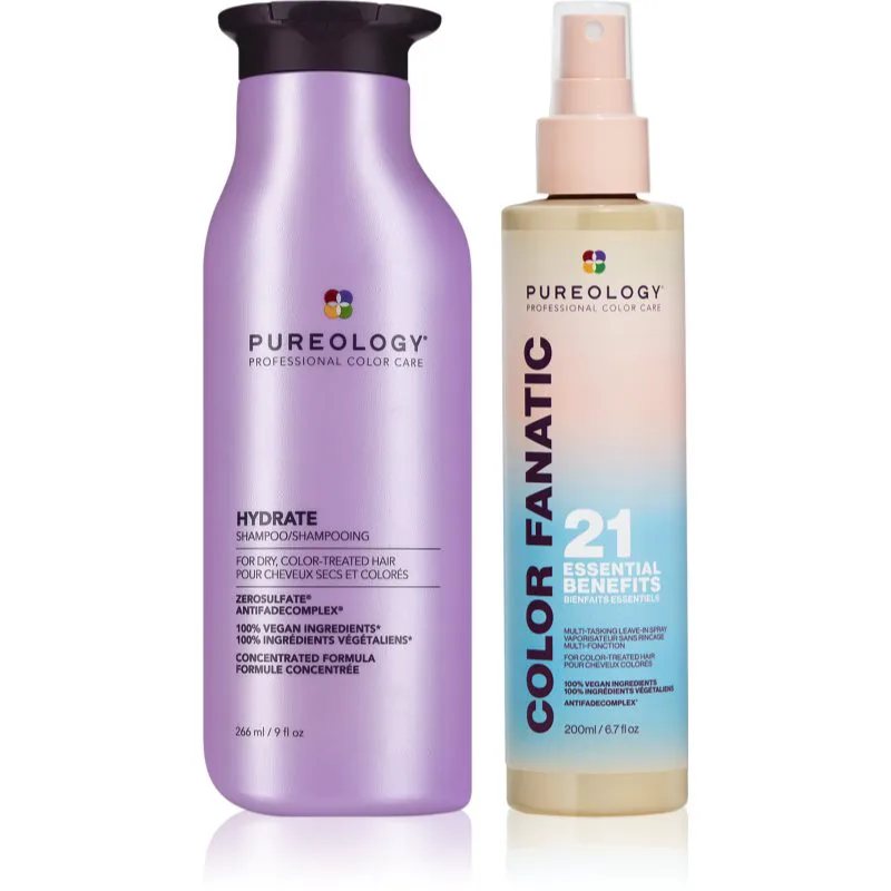 Pureology Color Fanatic Σετ για θρέψη και ενυδάτωση για ξηρά μαλλιά