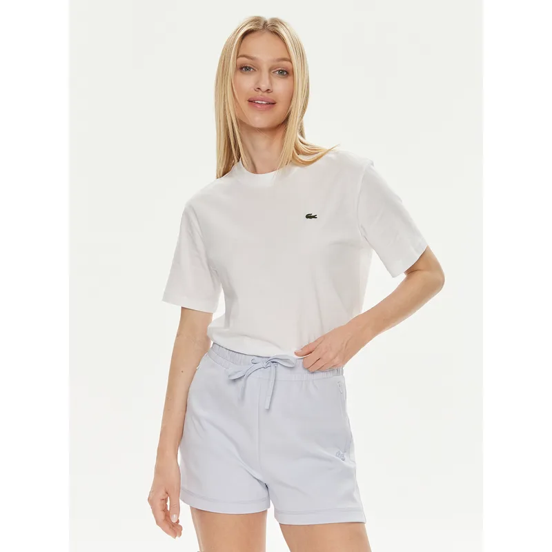 Lacoste T-Shirt TF7215 Λευκό Loose Fit
