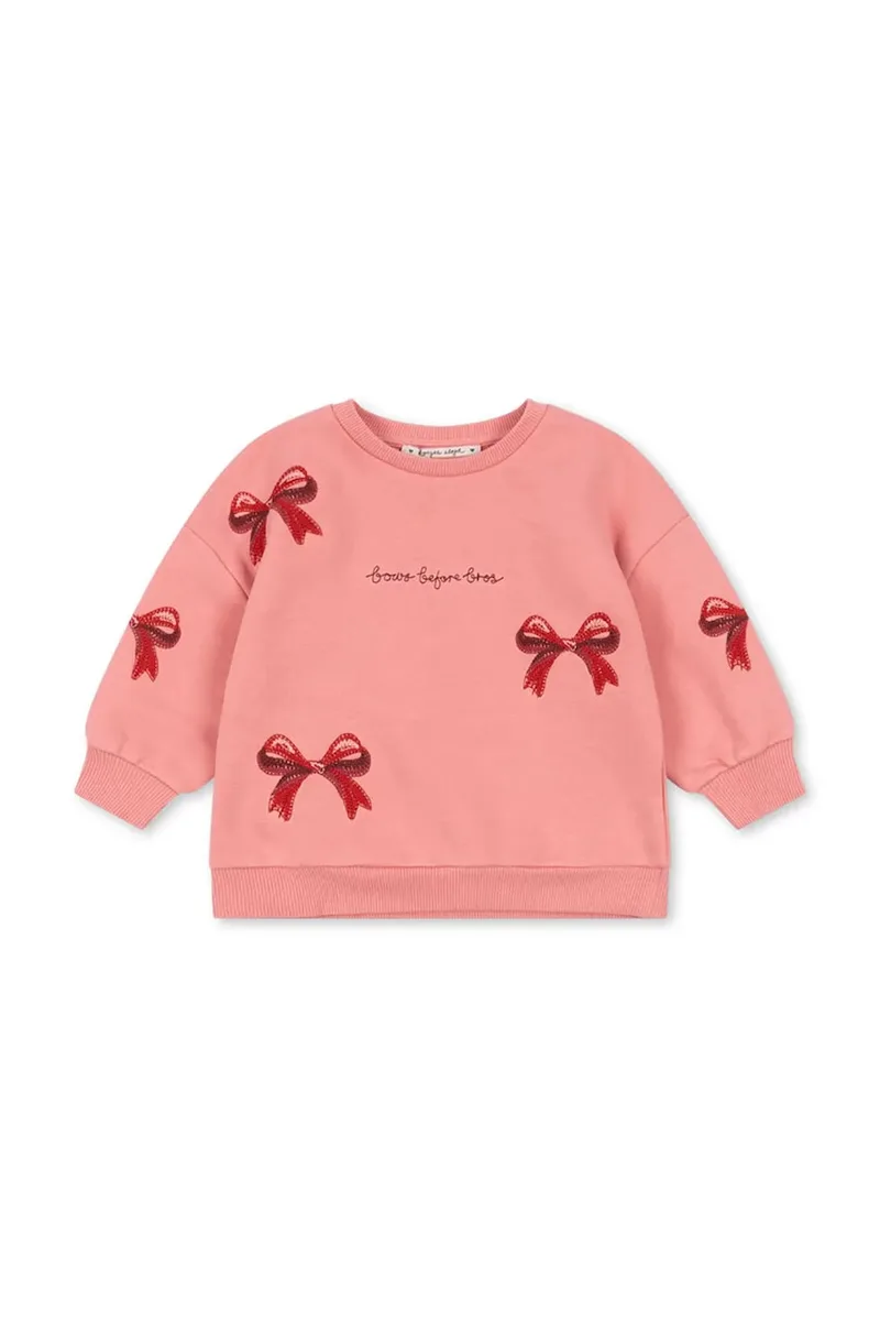 Παιδική μπλούζα Konges Sløjd LOU BOW SWEAT SHIRT OCS