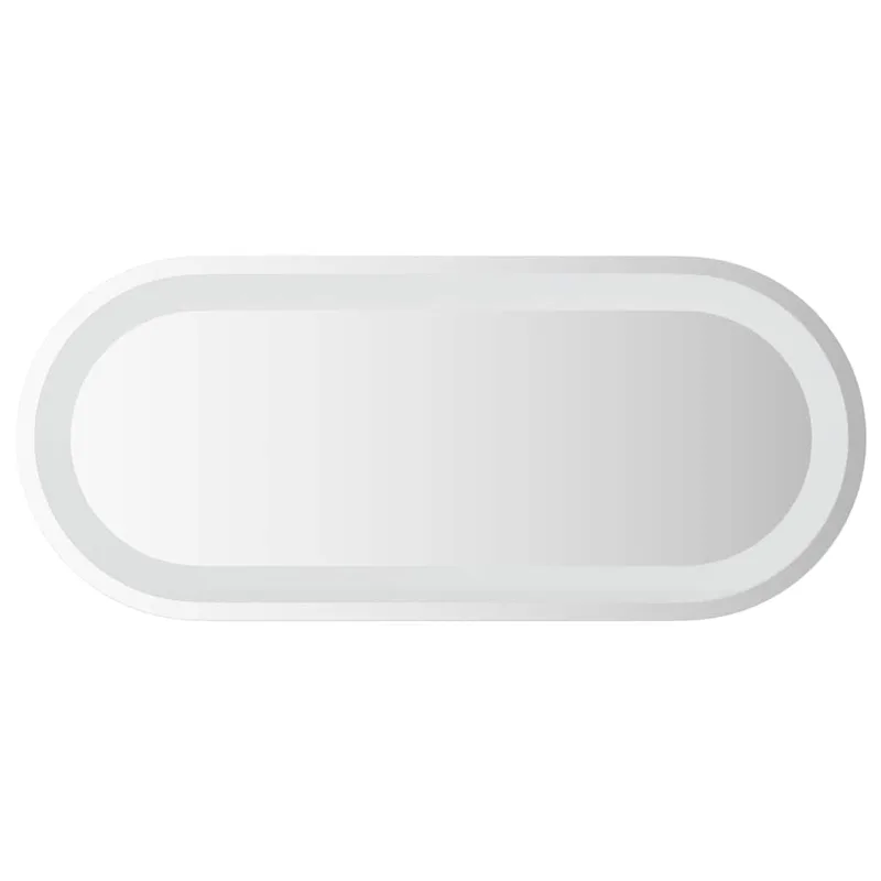 vidaXL Καθρέφτης Μπάνιου με LED Οβάλ 70x30 εκ.