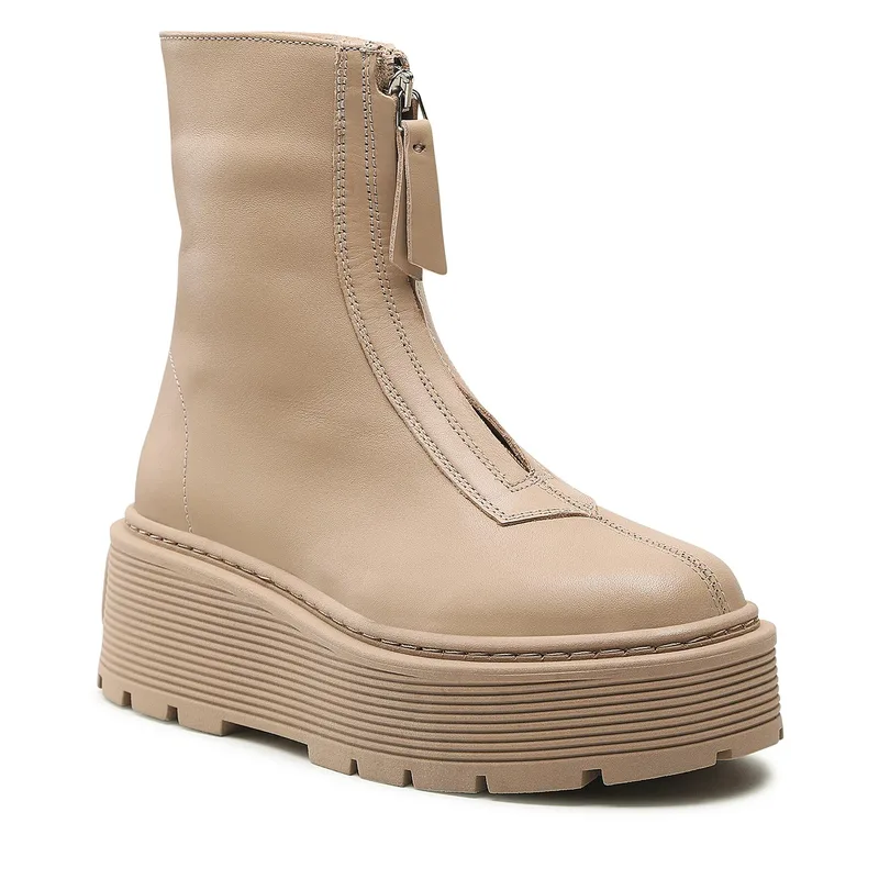 Μποτάκια Badura 222FW181 Μπεζ