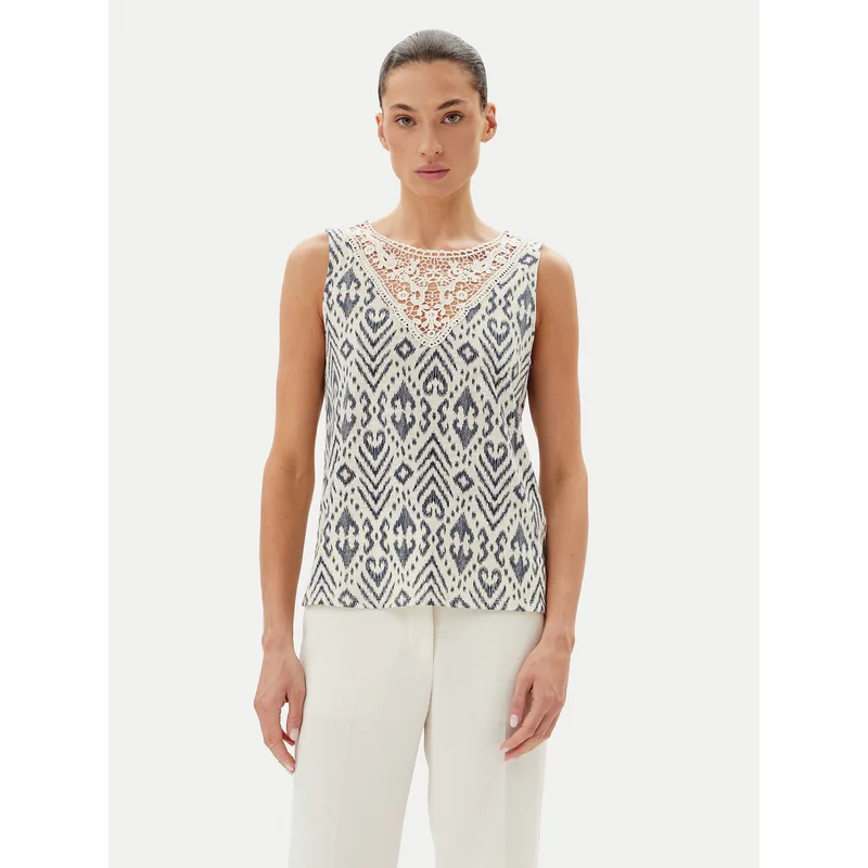 JDY Τοπ Dodo 15296246 Εκρού Regular Fit