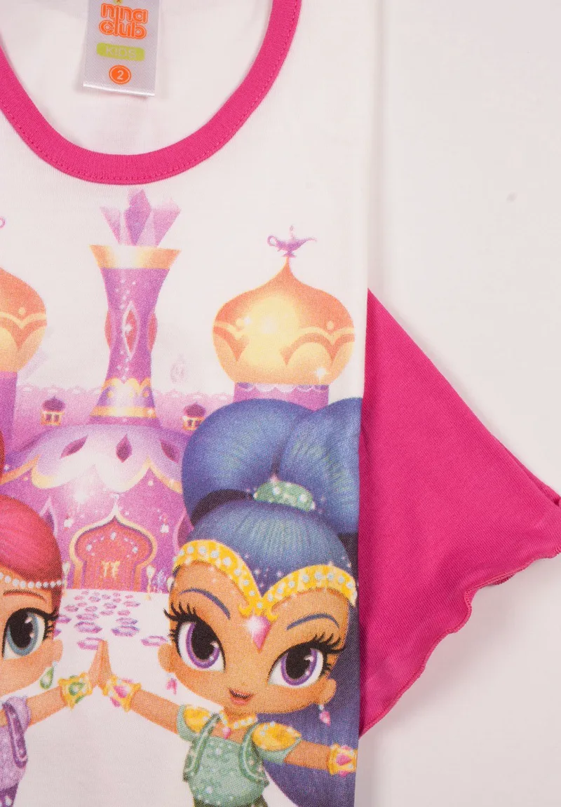 Πιτζάμα βρεφική Nina Club Shimmer & Shine 151-1-Εκρού