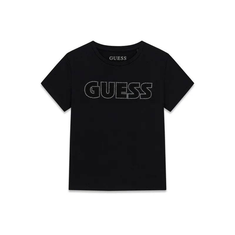 Guess T-Shirt J6YI12 2K4421 Μαύρο Regular Fit