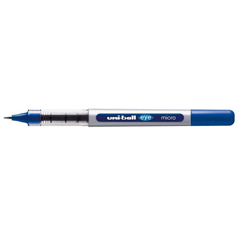 Στιλό μπλε Roller Eye Micro 0.5mm Uni-Ball - Bleu