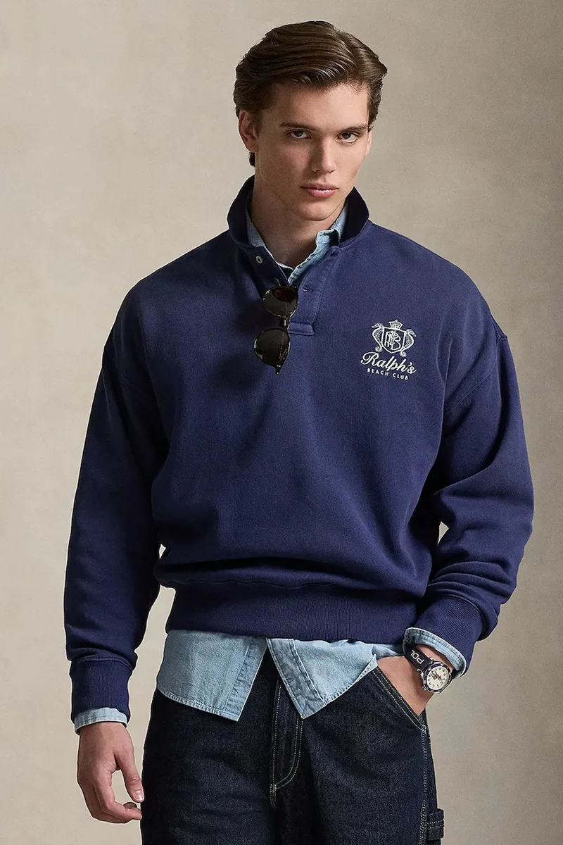 Polo Ralph Lauren μπλούζα ανδρική βαμβακερή