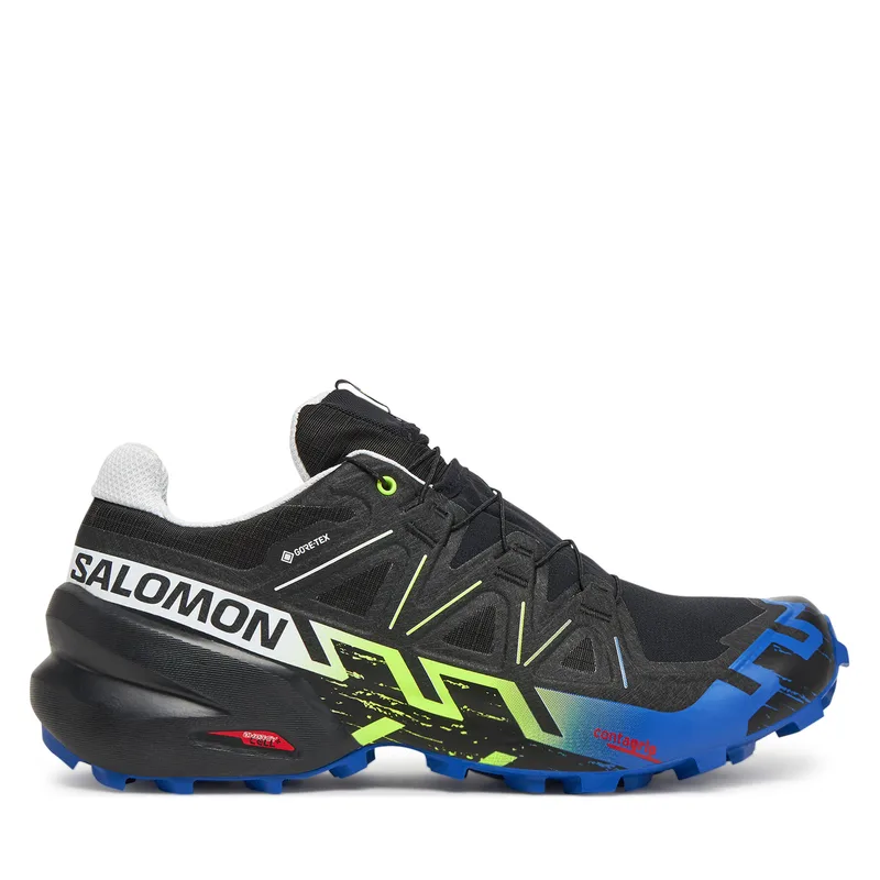 Παπούτσια για Τρέξιμο Salomon Speedcross 6 Gore-Tex Fan Fire L47832200 Μαύρο