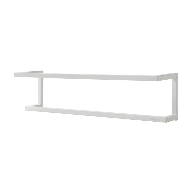 Κρεμάστρα Επιτοίχια Μεταλλική Λευκή 48x12x12εκ. Carre Sealskin 800258 (Υλικό: Μεταλλικό, Χρώμα: Λευκό) - sealskin - sl-800258