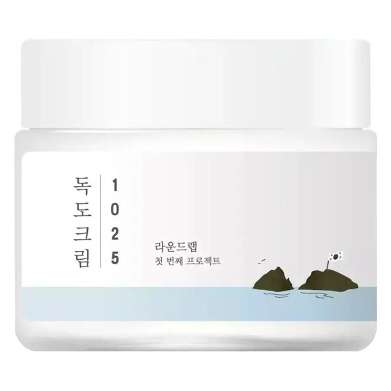 Round Lab 1025 Dokdo Face Cream Ενυδατική Κρέμα Προσώπου Ελαφριάς Υφής με Θαλασσινό Νερό για Θρέψη & Προστασία 80ml
