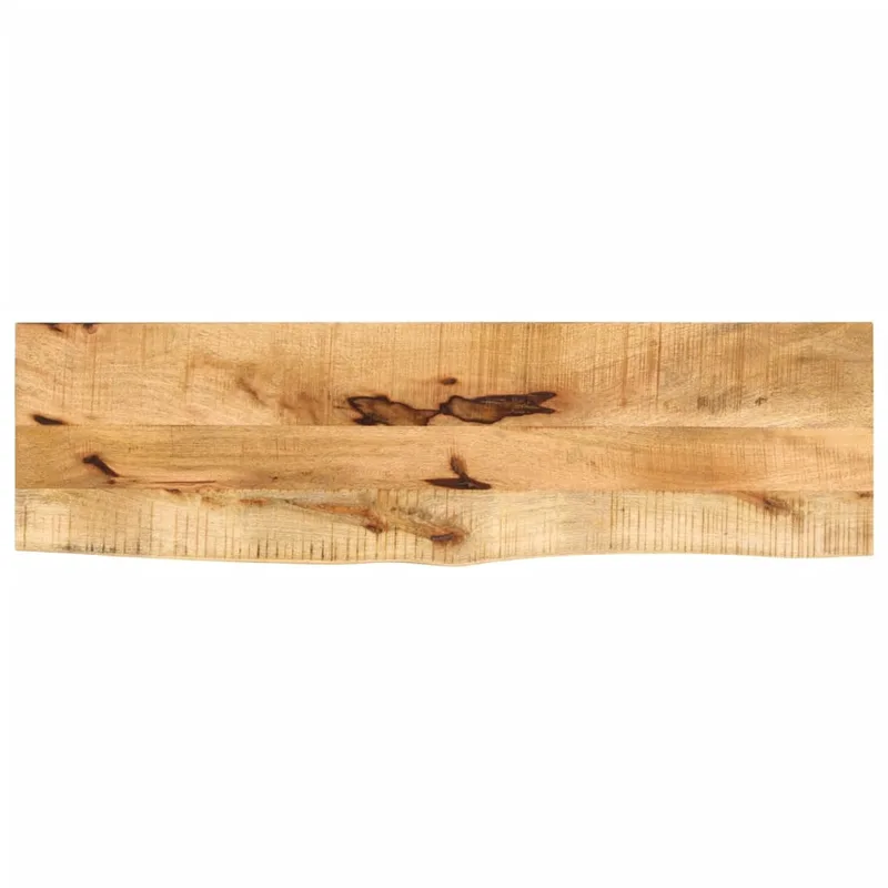 vidaXL Επιφάνεια Τραπεζιού 110x20x3,8 εκ. Live Edge Μασίφ Ξύλο Μάνγκο