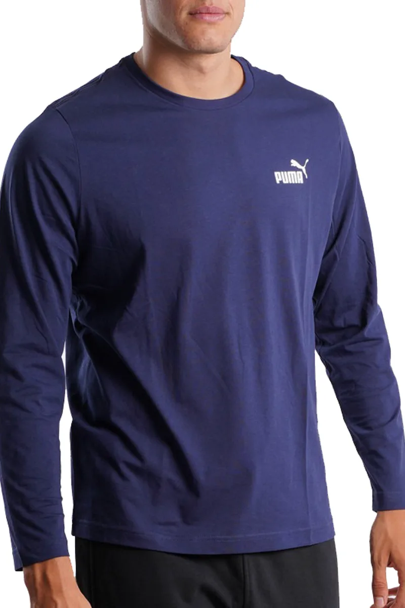 Μπλούζα Μακρυμάνικη Puma ESS Small Logo 586672-06 Ανδρικό