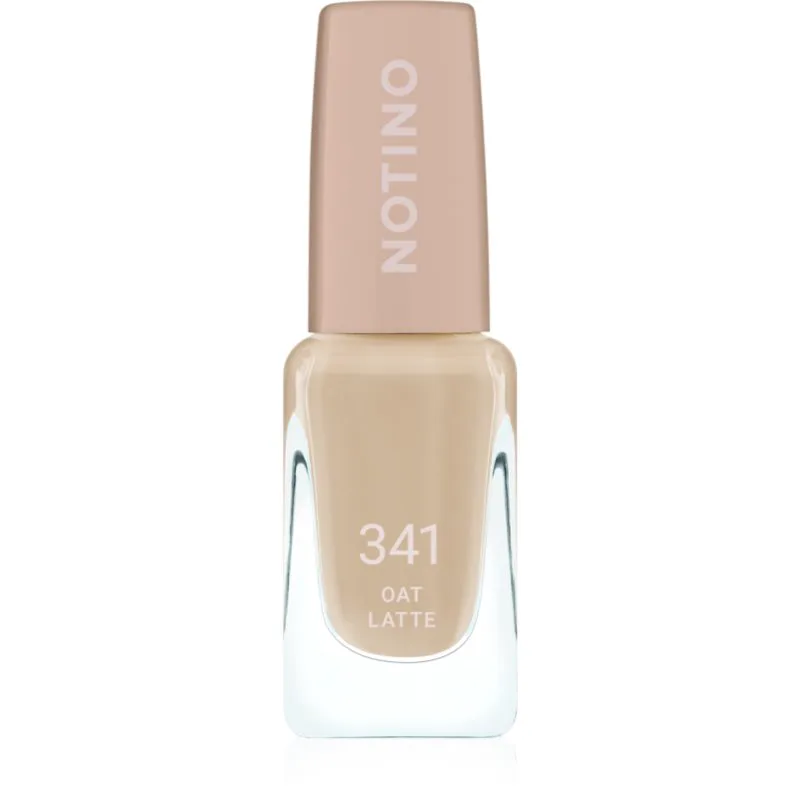 Notino Gel Effect Nail Polish βερνίκι νυχιών για τζελ αποτέλεσμα 341 Oat Latte 10 ml