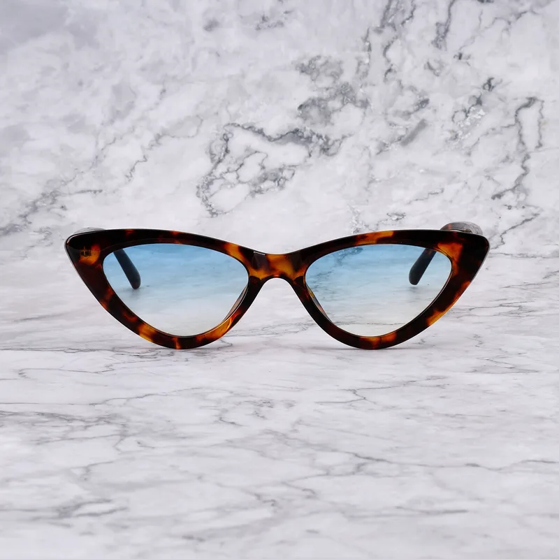 BELLA 28EP5 - BELLA - TORTOISE - GRADIENT BLUE Sunglasses | Tortoise | Gradient Blue Shades | Explicit Poets Sunglasses