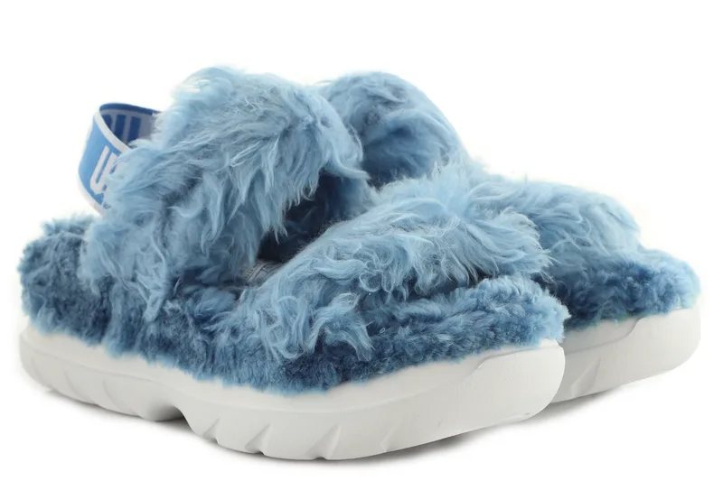 Σανδάλια Ugg Fluff Sugar Sandal 1119999-BLU Γυναικείο