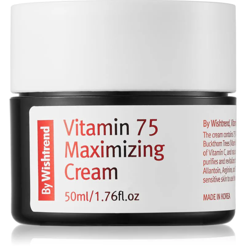By Wishtrend Vitamin 75 Αναζωογονητική κρέμα ημέρας και νύχτας 50 μλ