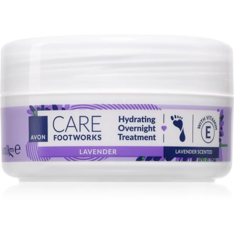 Avon Care Footworks ενυδατική φροντίδα νύχτας για τα πέλματα 150 ml